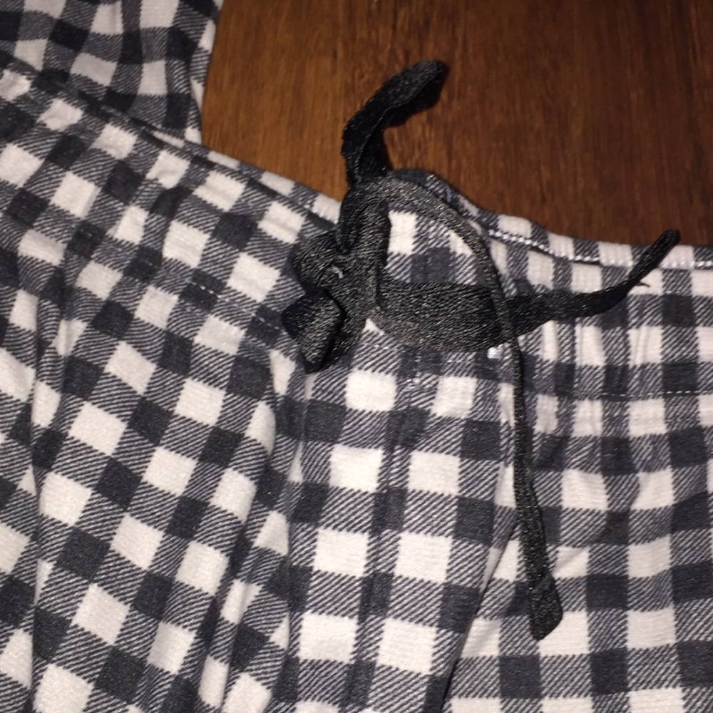 Nautica Cozy Fleece Check Pajama Lounge Pants NWT - Picture 3 of 6
